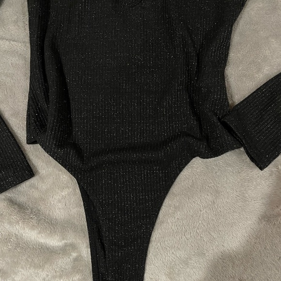 Sparkle black bodysuit - Picture 3 of 4